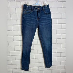 Girls Skinny Jeans Size 10-11 yr Classic Blue Denim